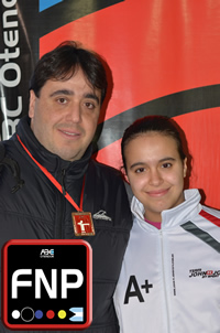 Ayelen Colabufa y su Padre Gustavo